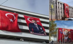 Eskişehir'in dört bir yanı Türk bayraklarıyla donatıldı