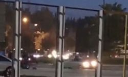 Fethi Heper Stadyumu'nun otoparkında tehlikeli anlar