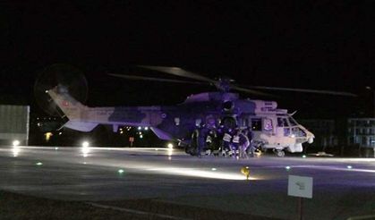 Eskişehir'de askeri helikopter destekli operasyon