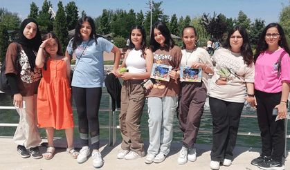 Öğrenciler karne hediyesi olarak Eskişehir'e geldi