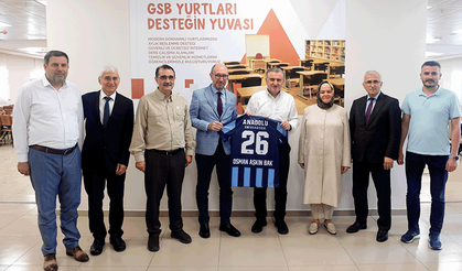 Eskişehir'in şampiyon takımına bakan desteği