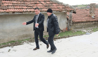 Sivrihisar Belediyesi'nin kırsal mahallelere yatırımları sürüyor