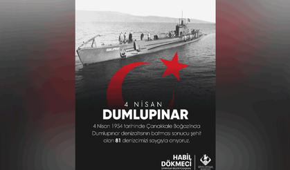 Sivrihisar Belediyesi 4  Nisan Dumlupınar Denizaltı Faciası’nı andı
