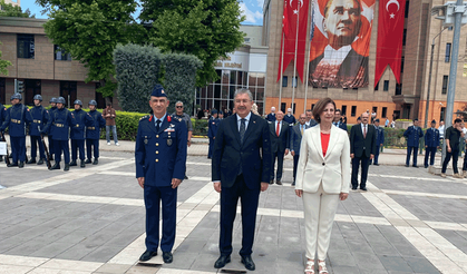 Eskişehir Atatürk’ün kente gelişinin 106. yılını andı!