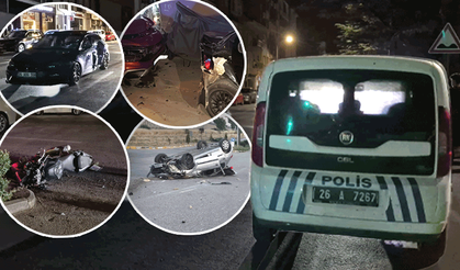 Eskişehir trafiğinde zorlu saatler: Kazalar peş peşe geldi, alkollü sürücüler yakalandı