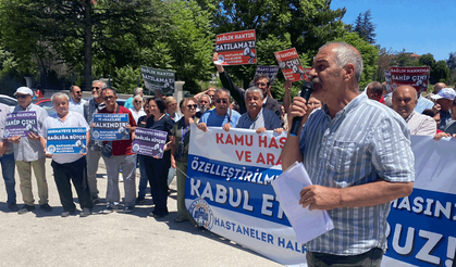 Hastaneler Halkındır Platformu: “Sağlık alanları satılamaz”