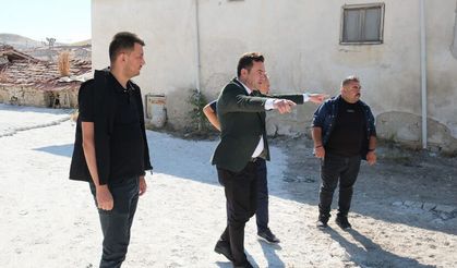 Başkan Dökmeci üst yapı çalışmalarını yerinde inceledi