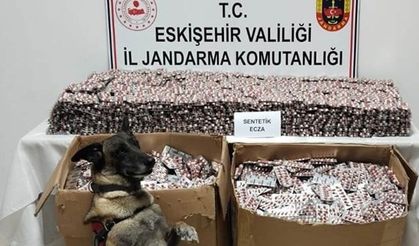Eskişehir’de dev operasyon: 84 bin hap ele geçirildi, 3 tutuklama