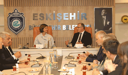 Eskişehir’in sanayi geleceği masada: OSBÜK’ten Ünlüce’ye ziyaret