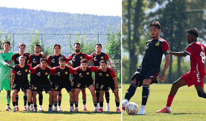 Eskişehirspor Bolu kampını galibiyetle kapattı