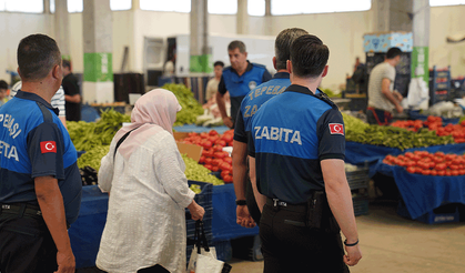 Tepebaşı’nda pazarlarda zabıtadan yerinde değerlendirme