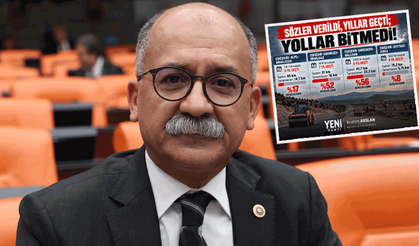 Arslan’dan iktidara yol eleştirisi: “Yıllar geçti, yollar bitmedi”