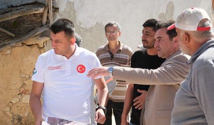 Sivrihisar Dinek’te yollar yenileniyor: Dökmeci çalışmaları inceledi