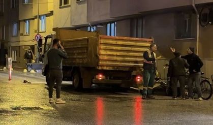 Eskişehir'de geri dönüşüm işçileri ile temizlik görevlileri arasında mobilya tartışması