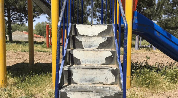 Odunpazarı'nda bakımsız çocuk parkları onarım bekliyor