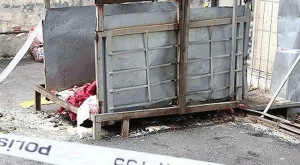 Afyon'da feci ölüm! Asansörün altında kaldı