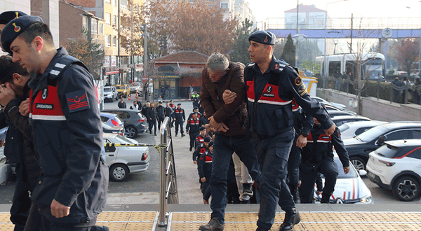 Eskişehir'de 100 milyonluk hırsızlığa 20 gözaltı