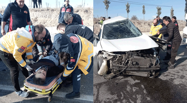 Emirdağ'da feci kaza! Hurdaya dönen otomobilin sürücüsü öldü