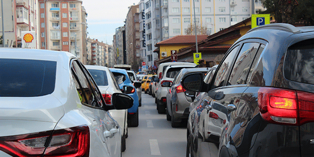 Eskişehir'de araç sayısı 310 bini geçti