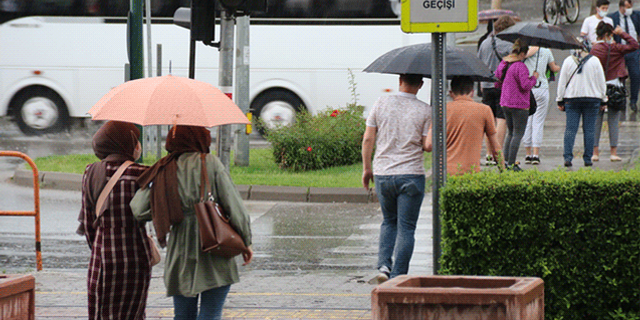 Meteoroloji'den Eskişehir'e sağanak yağış uyarısı