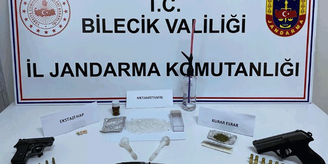 Bozüyük'ten Eskişehir'e uyuşturucu sevkine iki gözaltı