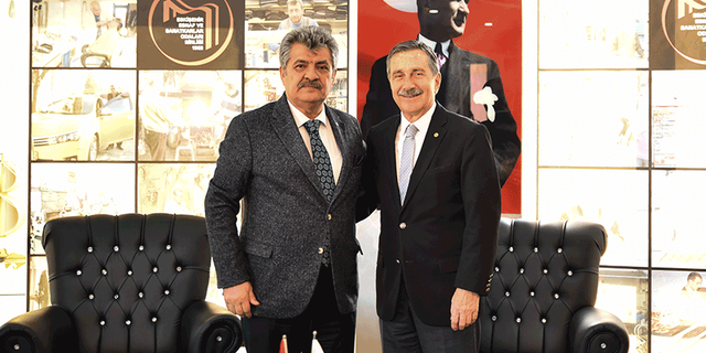 Başkan Ataç'tan Esnaf ve Sanatkarlar Odaları Birliği'ne ziyaret
