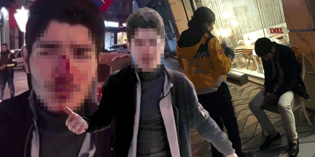 Eskişehir'de alkol şişesiyle taksiye binmek istedi! Ortalık karıştı