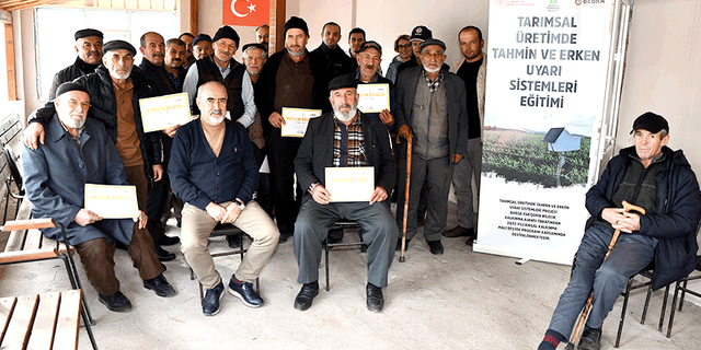 Tepebaşı'nda tarımsal üretimde tahmin ve erken uyarı sistemleri tanıtıldı
