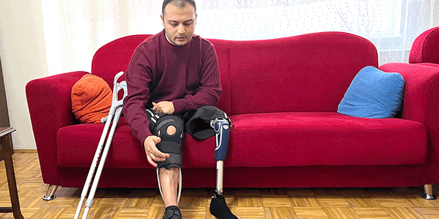 Eskişehir'de geçirdiği trafik kazasının ardından hayatı karardı