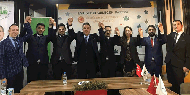Gelecek Partisi Eskişehir'de 8 aday adayı