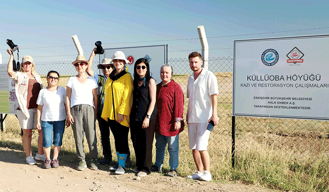 Küllüoba Höyüğü kazısı Eskişehir'de fotoğraf sergisiyle tanıtılacak
