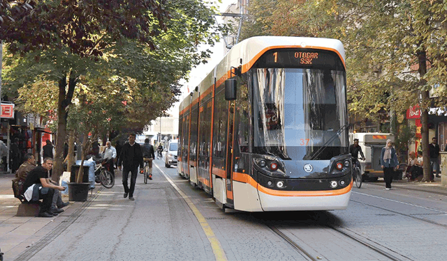 Eskişehir’de tramvay saatleri değişiyor