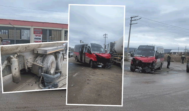 Eskişehir'de minibüs kazası: 12 kişi yaralandı