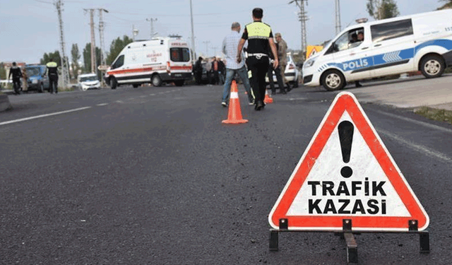 Afyon'da trafik kazası: Yaya yaralandı