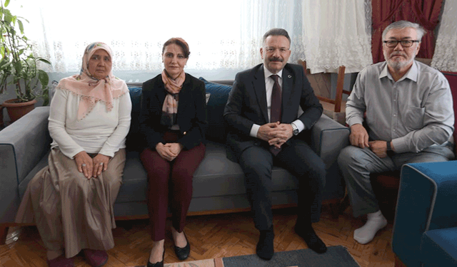 Vali Hüseyin Aksoy şehit ve gazi ailelerini ziyaret etti