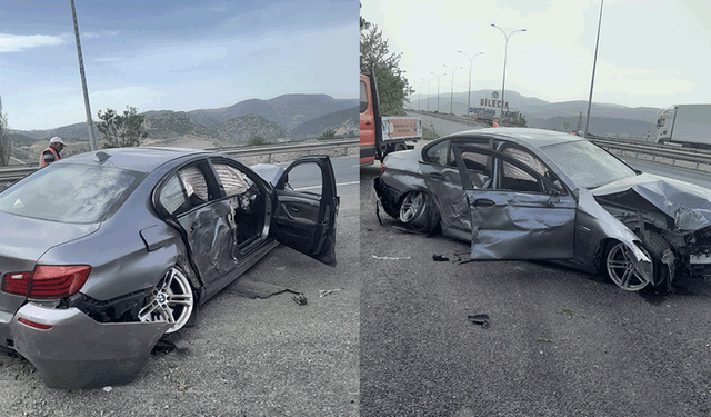 Eskişehir-Bilecik yolunda kontrolden çıkan araç kaza yaptı: 4 yaralı