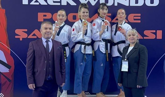 800 sporcunun katıldığı şampiyonada Eskişehir’e birincilik getirdi