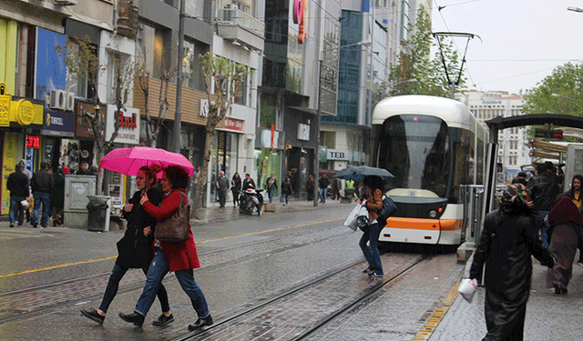 Eskişehir ve çevresine sağanak yağış uyarısı