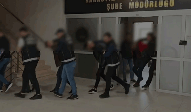 Kütahya'da yasaklı madde operasyonu: 6 tutuklama