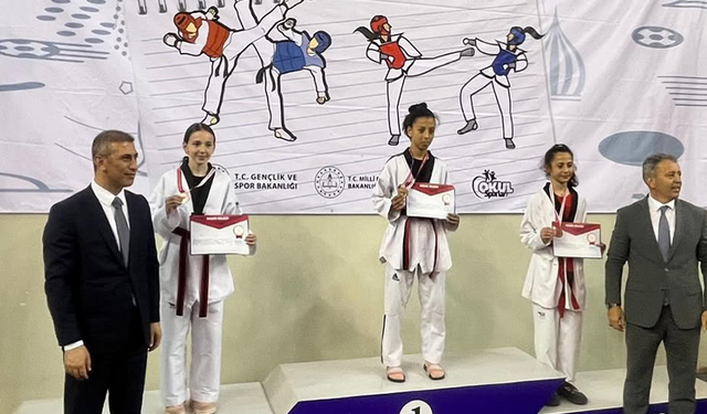Taekwondo’da Türkiye dereceleri Eskişehir’den geldi