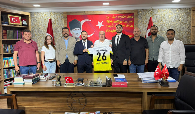 2 Eylül SK’dan MHP İl Başkanı’na nezaket ziyareti