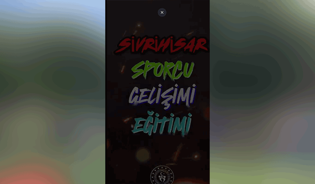 Genç Sporcular, Sivrihisar’da hem öğreniyor hem eğleniyor