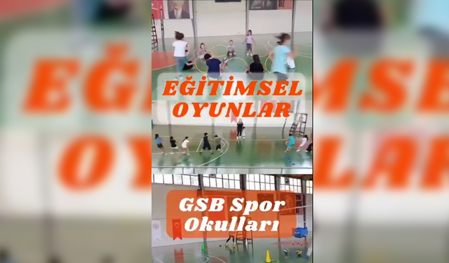 GSB Spor Okulları Sivrihisar’da çocukları spora kazandırıyor