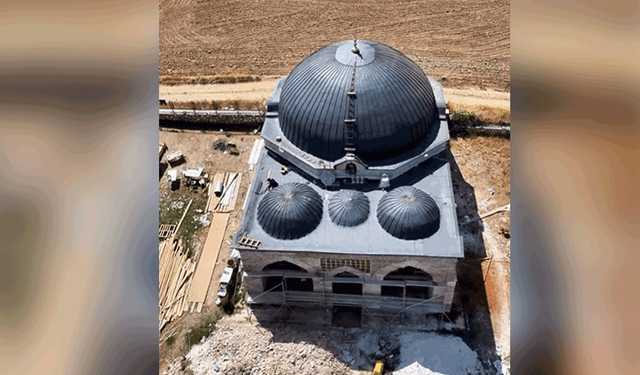 Sivrihisar Ulu Camii’nde Restorasyon çalışmaları tamamlanmak üzere