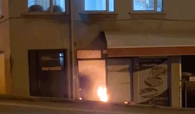 Kütahya Tavşanlı'da alev alan kalorifer kazanı korkuttu