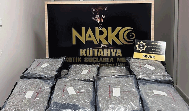 Kütahya'da uyuşturucu ile mücadele çalışmaları