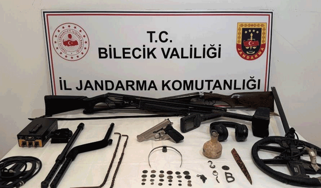 Bilecik’te tarihi eser kaçakçılığına darbe