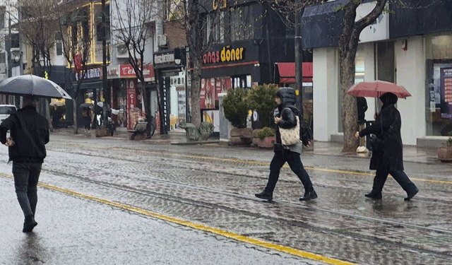 Eskişehir için sağanak alarmı: Gök gürültülü yağış geliyor