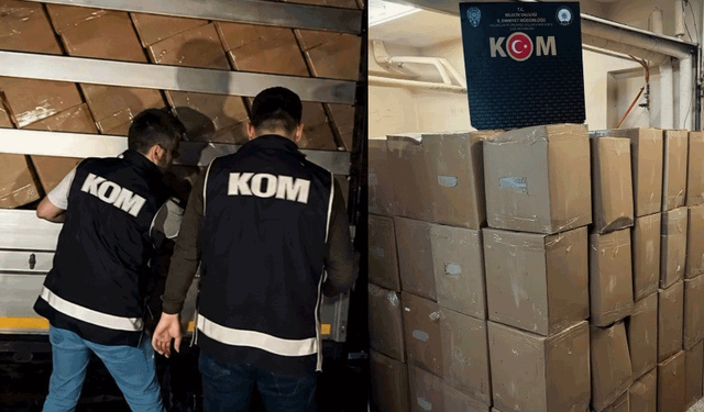 Bilecik'te 5 ton 925 kilo kaçak tütün ele geçirildi