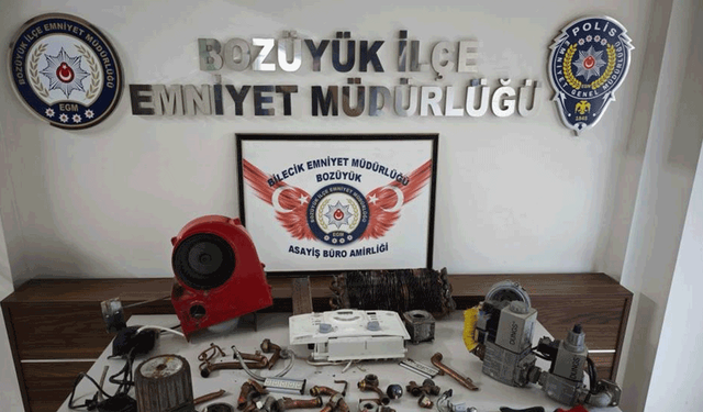 Bilecik'te metruk binada hırsızlık girişimi: 2 şüpheli yakalandı